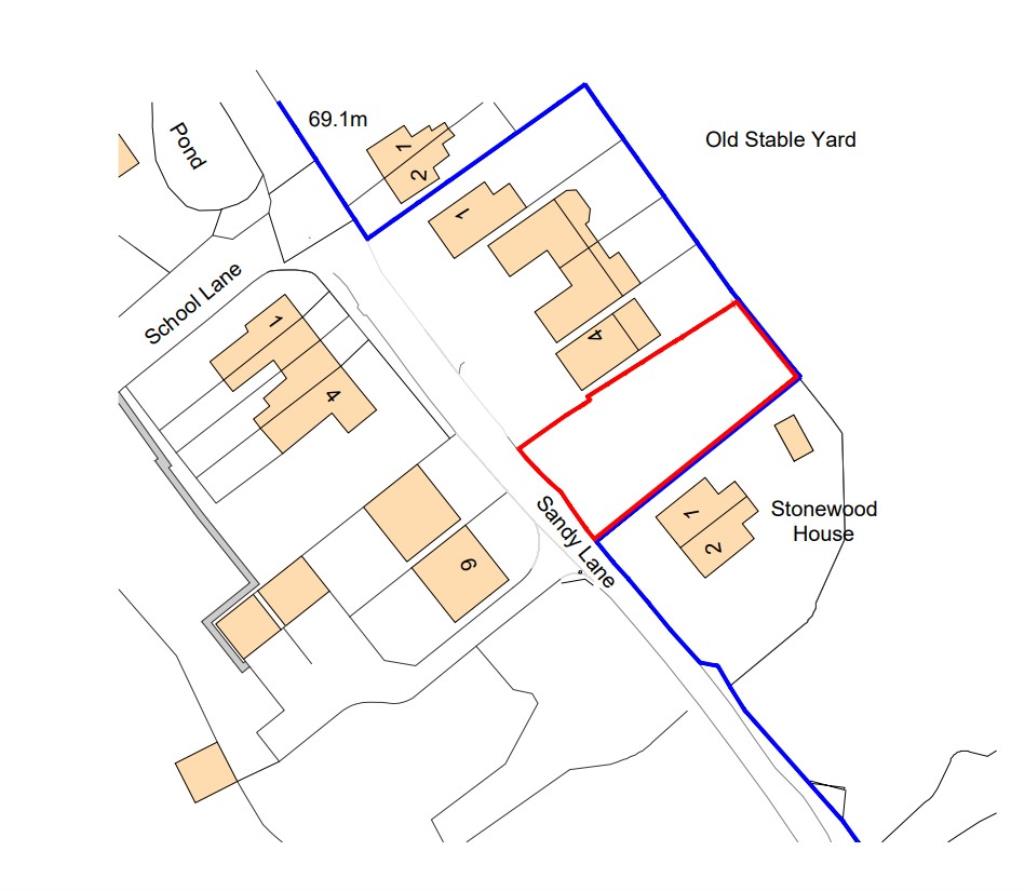 Lot: 60 - DEVELOPMENT PLOT OPPORTUNITY - Block plan of development in Bean